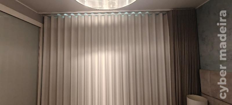 Blackout Branco Onda Perfeita + Calha técnica 3,35m