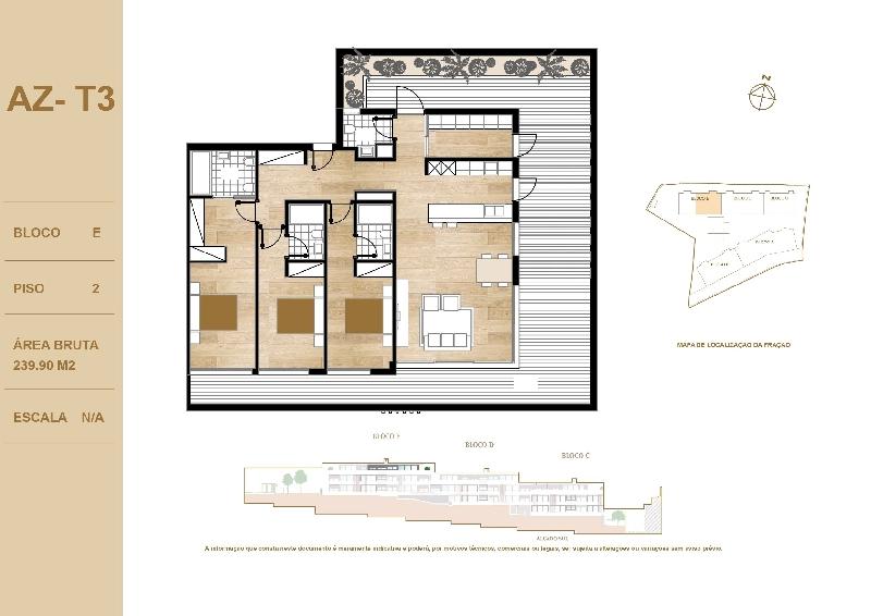Apartamento T3 para Venda