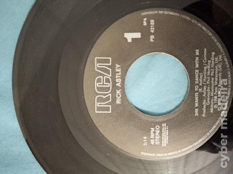 RICK ASTLEY– She Wants To Dance With Me