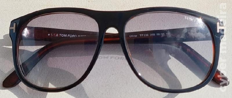 Óculos de Sol Tom Ford Olivier TF 236 05B - Tamanho 58
