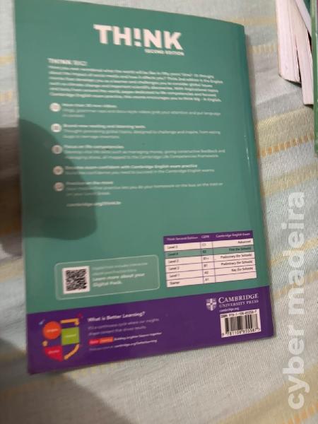 Think Level 4 Student's Book w/ eBook Workbook PACK 2 LIVROS 9º Inglês