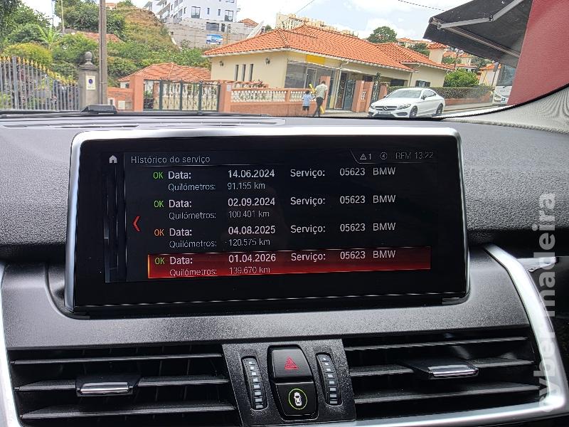 BMW Serie 2 216d GRAN TOURER LINE SPORT 7 LUGARES Gasóleo