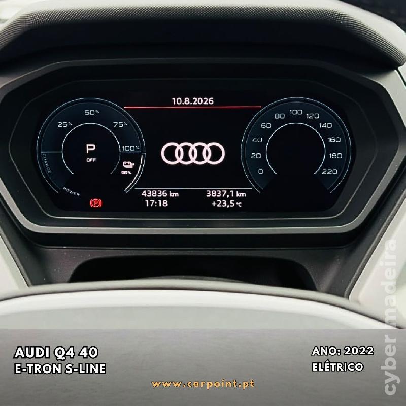 AUDI E-TRON Audi Q4 40 e-Tron S-Line 100% Elétrico Eléctrico