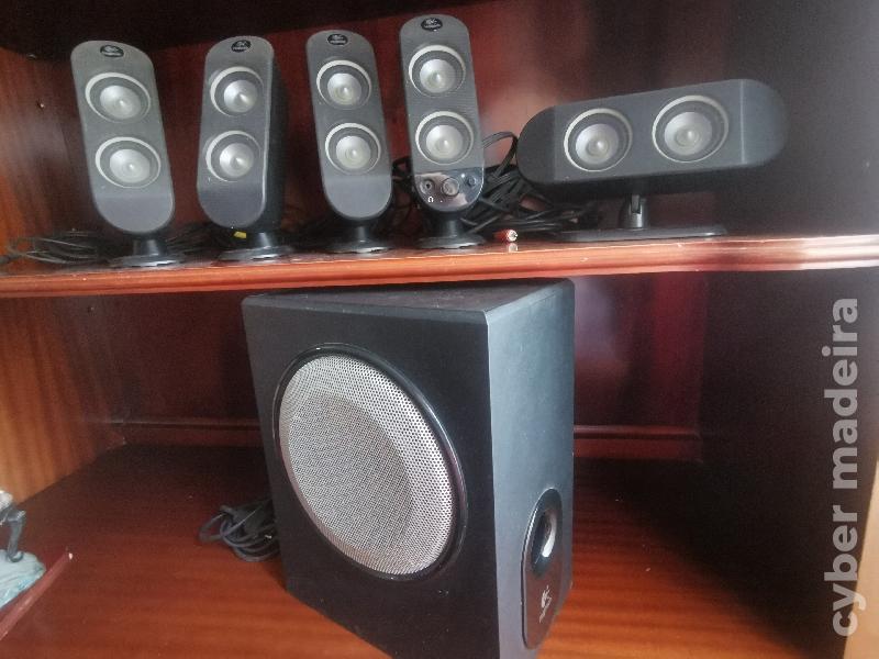 Vendo sistema de som Logitech 5.1 X-530