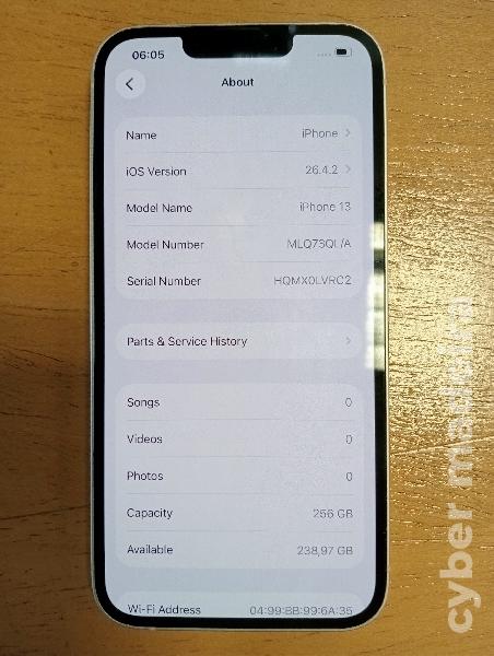 iPhone 13 iPhone 13 256GB Starlight