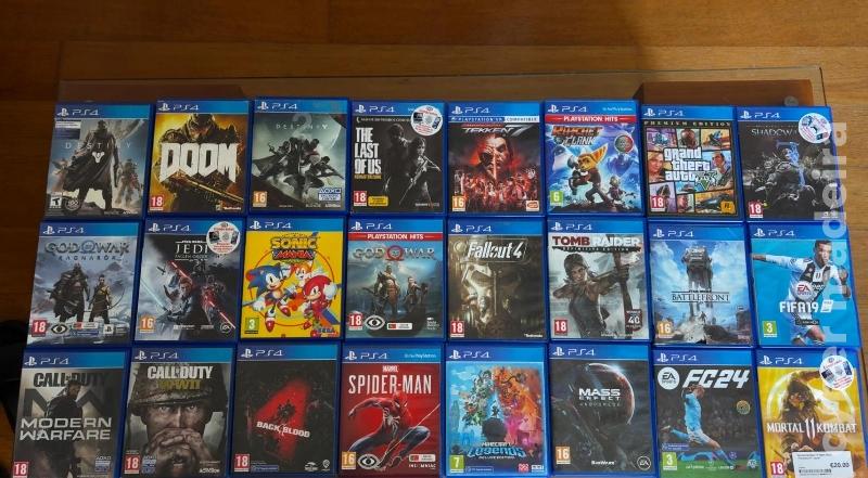 ps4 +2 comandos+24 jogos