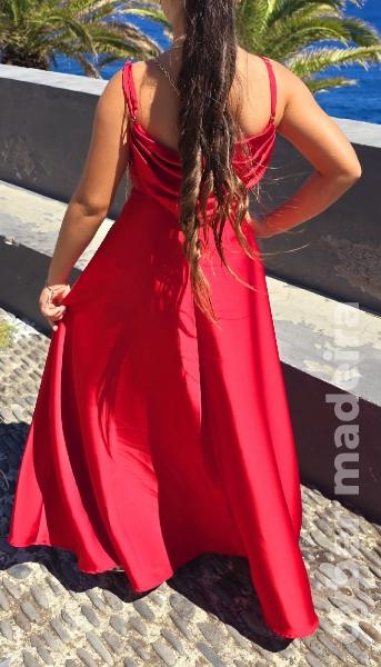 Vestido festa vermelho S