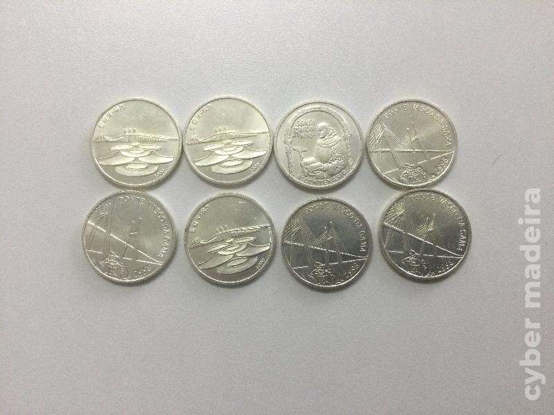 Moedas de 500 escudos em prata