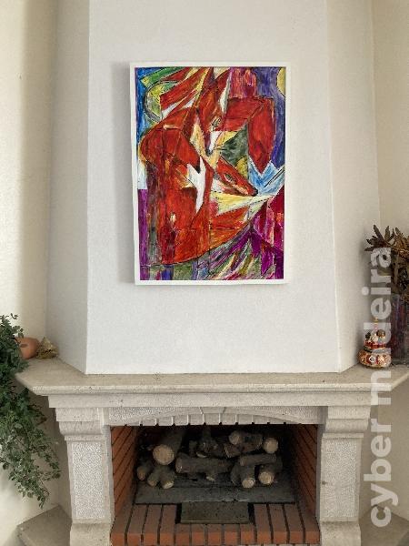 Raposas - 50 cmx70 cm