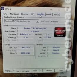 AMD radeon RX 480 Sapphire 8GB