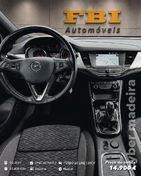 OPEL ASTRA 1.2 TURBO GS LINE 130CV Gasolina