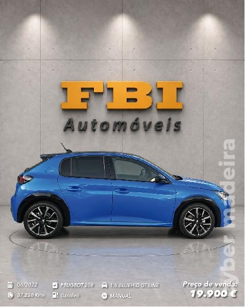 PEUGEOT 208 1.5HDI BLUEHDI GT-LINE Gasóleo