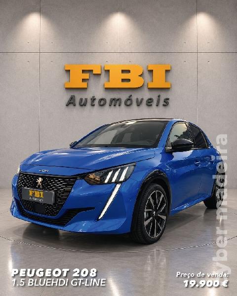PEUGEOT 208 1.5HDI BLUEHDI GT-LINE Gasóleo