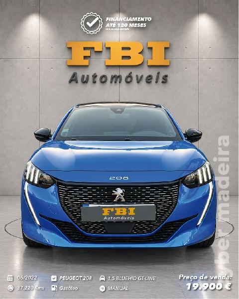 PEUGEOT 208 1.5HDI BLUEHDI GT-LINE Gasóleo
