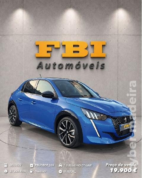 PEUGEOT 208 1.5HDI BLUEHDI GT-LINE Gasóleo