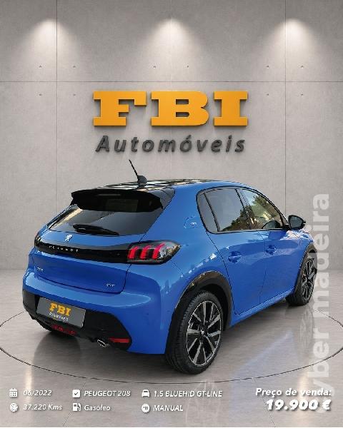 PEUGEOT 208 1.5HDI BLUEHDI GT-LINE Gasóleo