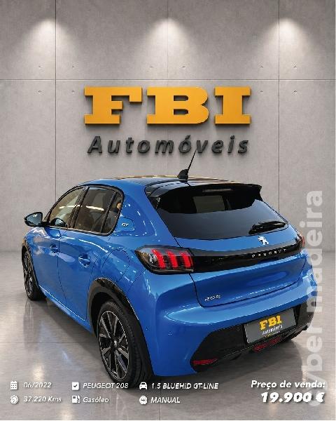 PEUGEOT 208 1.5HDI BLUEHDI GT-LINE Gasóleo