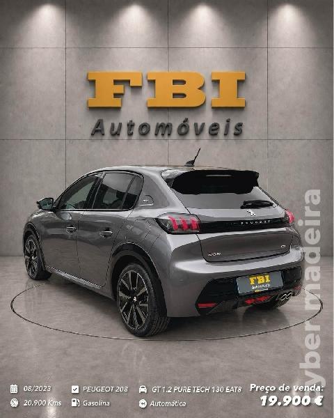 PEUGEOT 208 GT 1.2 PureTech 130 EAT8 Gasolina