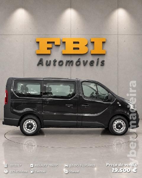 RENAULT TRAFFIC 1.6 DCI - 9 LUGARES Gasóleo