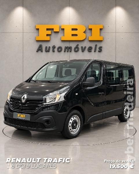 RENAULT TRAFFIC 1.6 DCI - 9 LUGARES Gasóleo