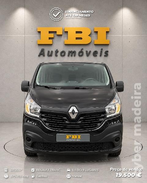 RENAULT TRAFFIC 1.6 DCI - 9 LUGARES Gasóleo