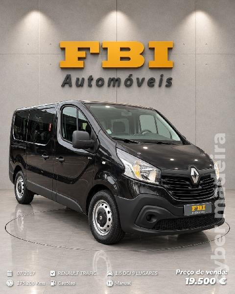 RENAULT TRAFFIC 1.6 DCI - 9 LUGARES Gasóleo