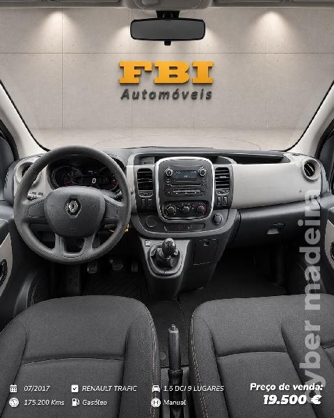 RENAULT TRAFFIC 1.6 DCI - 9 LUGARES Gasóleo