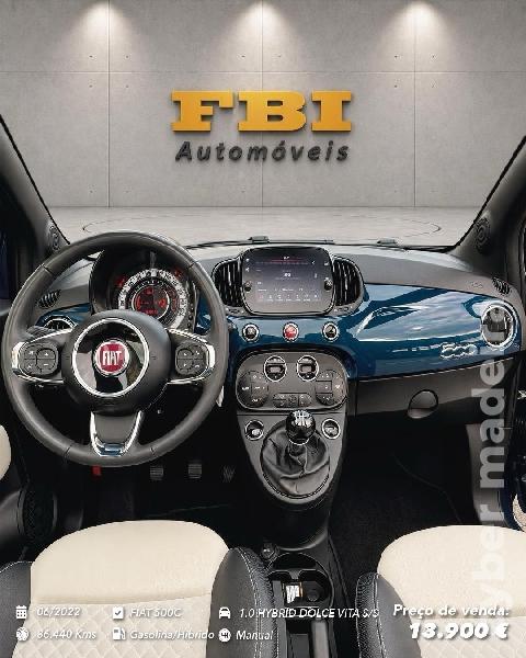 FIAT 500C 1.0 HYBRID DOLCE VITA S/S Híbrido