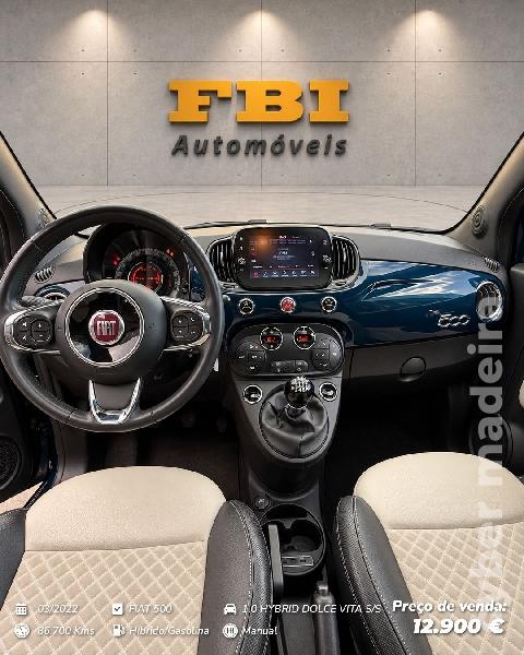 FIAT 500 1.0 HYBRID DOLCE VITA S/S Híbrido