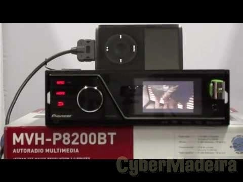 Autoradio Pioneer MVH-P8200 boas condições
