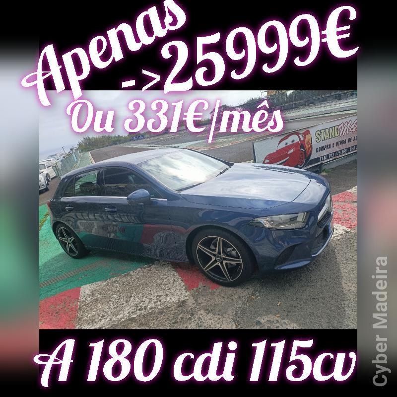 MERCEDES A 180cdi 331/mês  Gasóleo