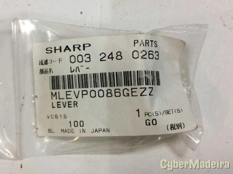 Lever vídeo Sharp 003 248 0263.  MLEVP0086GEZZ.    VC51S.  JSP-187