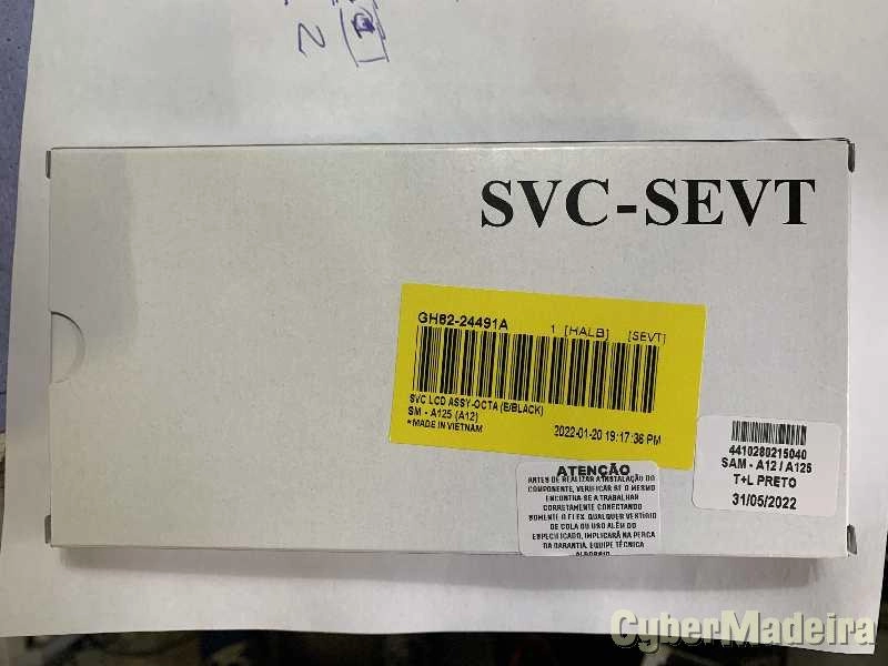 Módulo ecrã original Samsung Galaxy A12  SM-A125