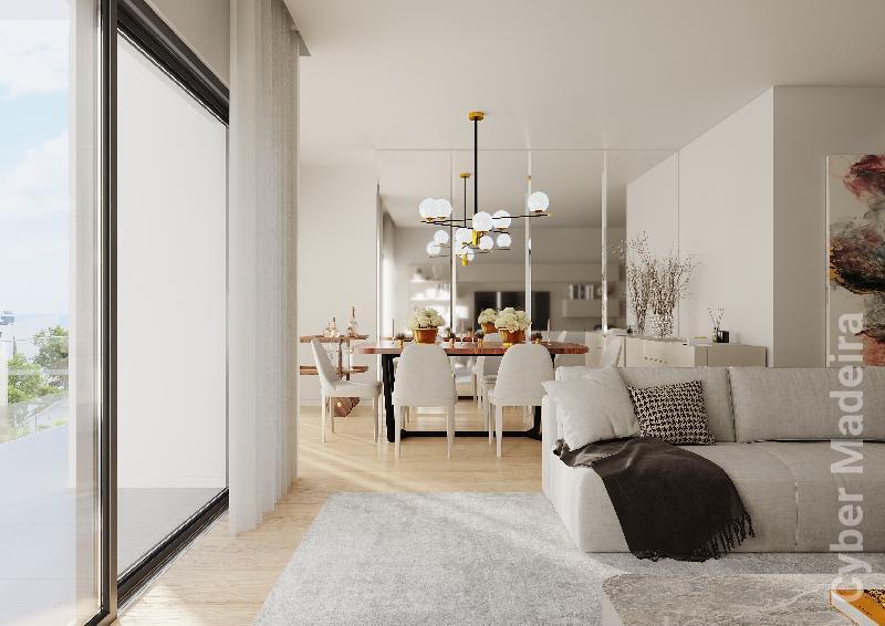 Apartamento T3 para Venda São Martinho, Barreiros
