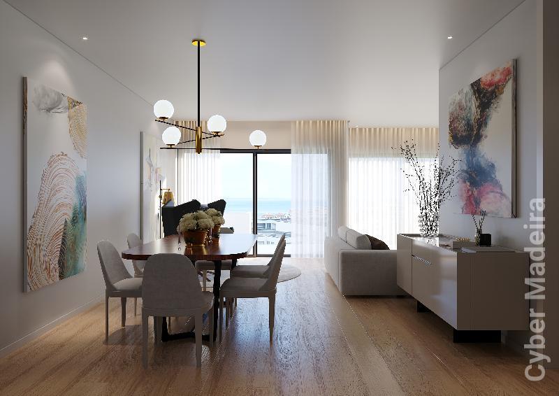 Apartamento T3 para Venda São Martinho, Barreiros