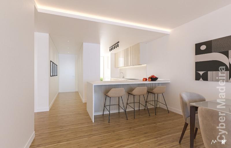 Apartamento T1 para Venda São Martinho, Virtudes