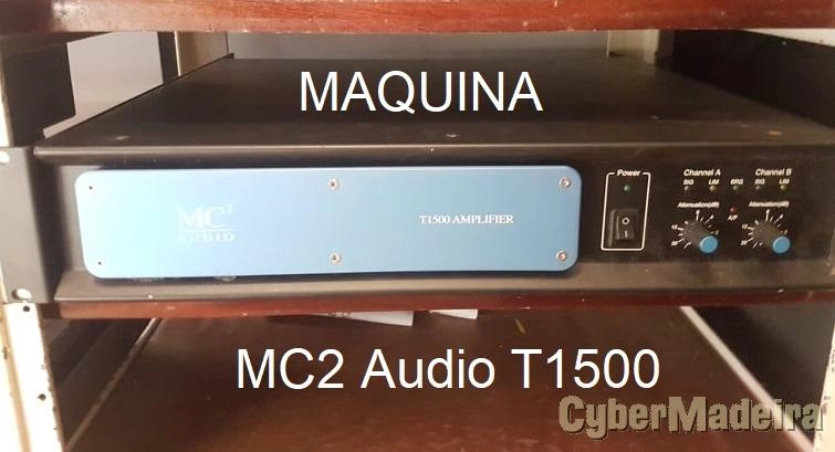 MC-AUDIO T1500 - Amplificador Profissional 3500w