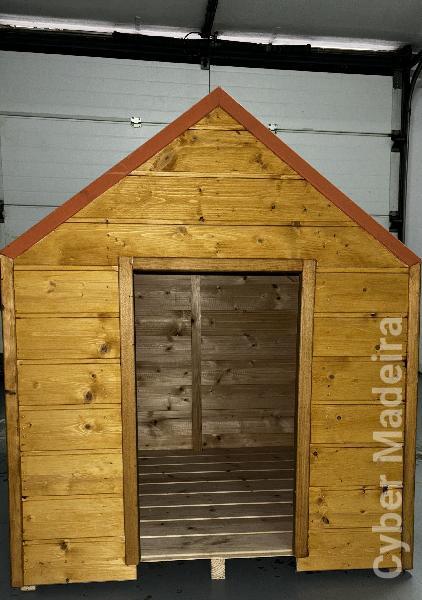 Casota Nova (Madeira) Para Cão Porte Médio/Grande
