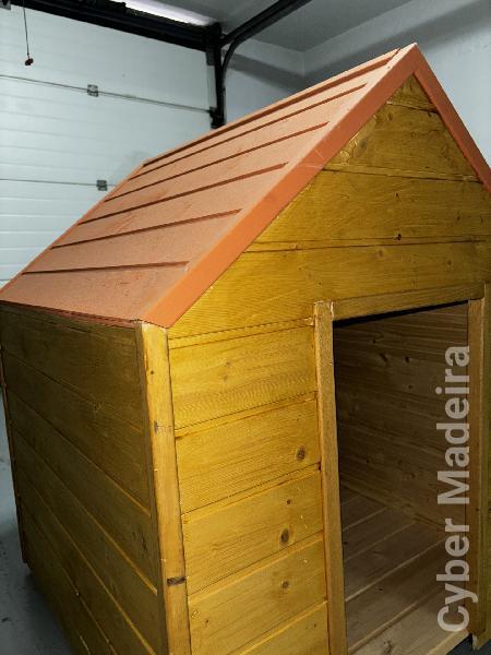 Casota Nova (Madeira) Para Cão Porte Médio/Grande