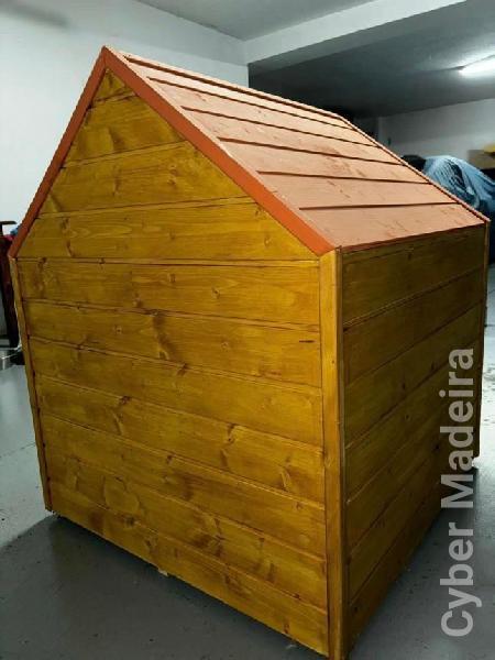 Casota Nova (Madeira) Para Cão Porte Médio/Grande