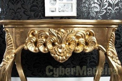 Consola dourada