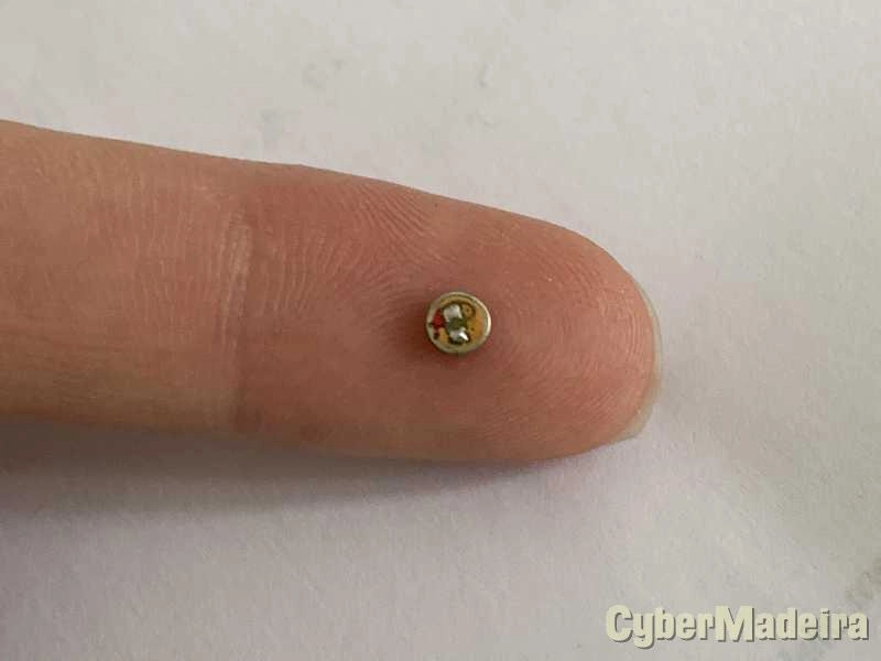 Microfone eletreto para telemóveis medidas 4*1,2mm
