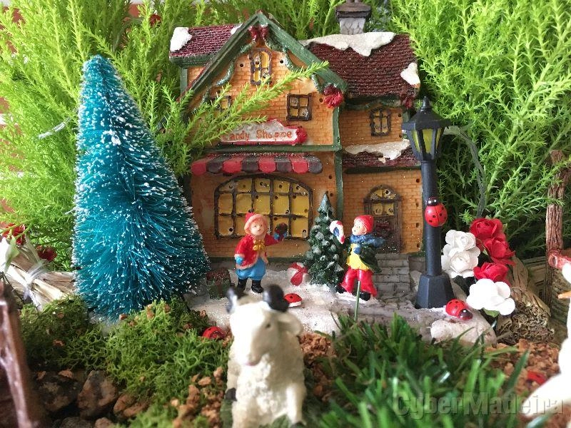 NATAL Aldeia de Natal em miniatura