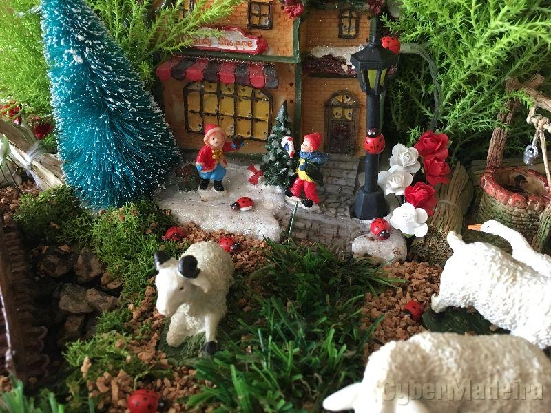 NATAL Aldeia de Natal em miniatura