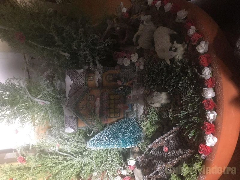 NATAL Aldeia de Natal em miniatura