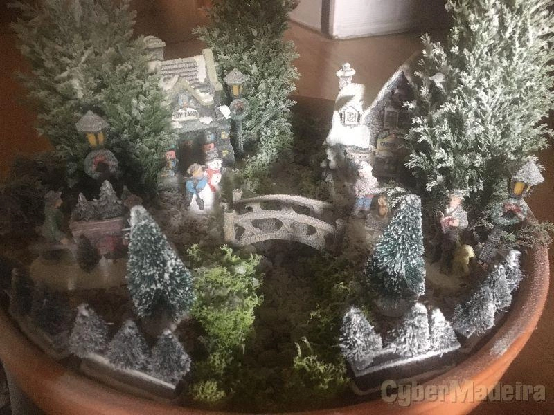 NATAL Aldeia de Natal em miniatura