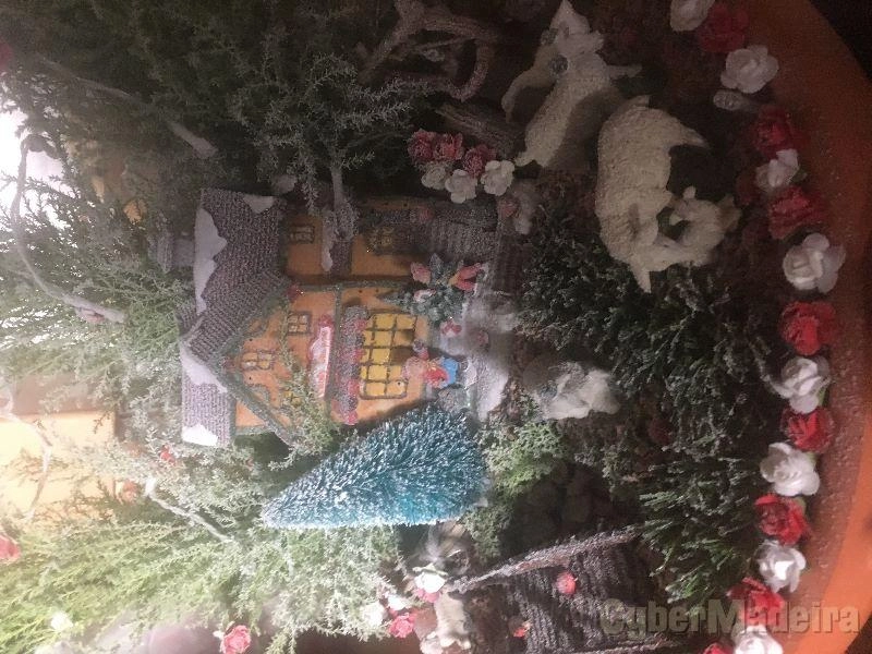 NATAL Aldeia de Natal em miniatura