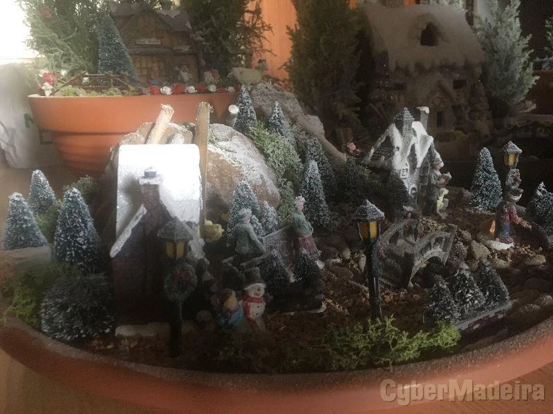 NATAL Aldeia de Natal em miniatura
