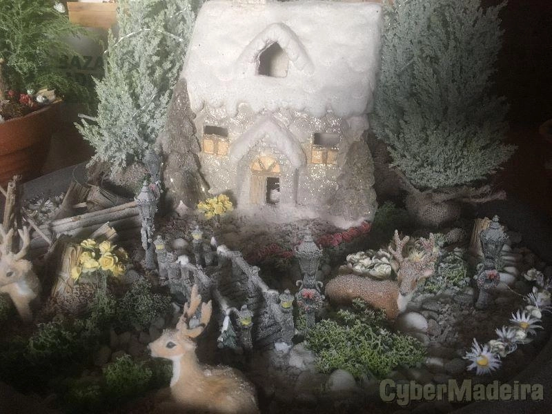NATAL Aldeia de Natal em miniatura