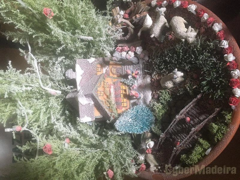 NATAL Aldeia de Natal em miniatura
